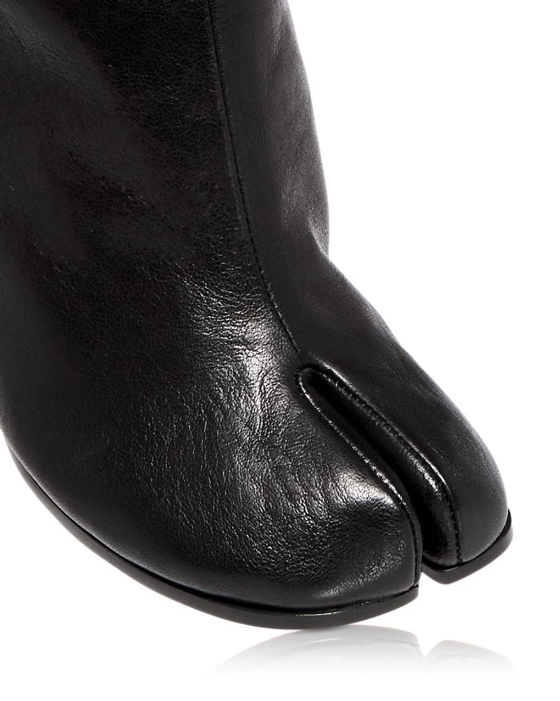 Women's Tabi Split Toe Block Heel Booties