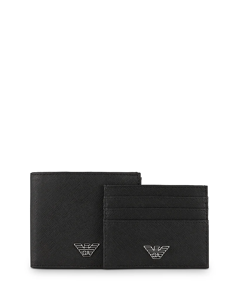 Emporio Armani Wallet & Credit Card Holder Gift Set