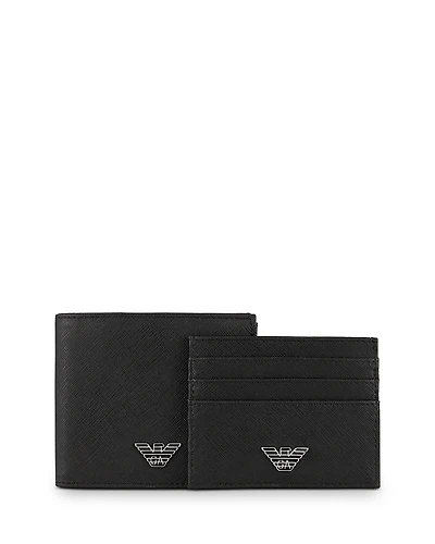 Emporio Armani Wallet & Credit Card Holder Gift Set