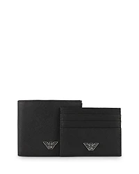 Emporio Armani Wallet & Credit Card Holder Gift Set