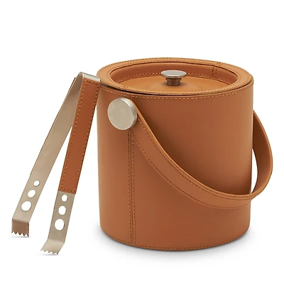 Blue Pheasant Brisbane Leather Ice Bucket