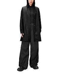 Hooded A-Line Rain Jacket