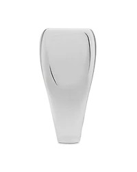 Sterling Silver Diagonal Interlocking G Square Signet Ring