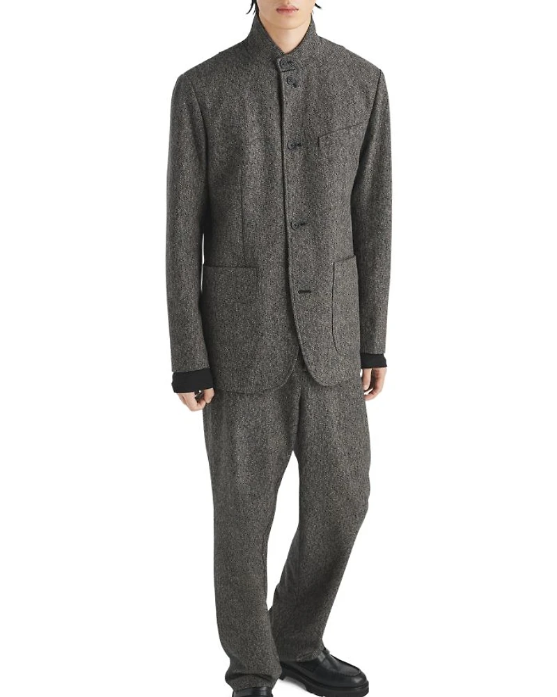 Parker Relaxed Fit Melange Blazer
