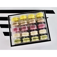 Savor Patisserie Classics French Macarons Gift Box, 20 Piece