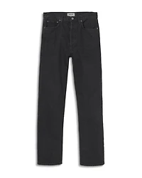 '90s Pinch Waist High Rise Straight Jeans Crushed
