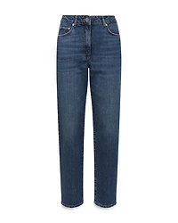 Selin Slim Straight Leg Jeans Mid Blue