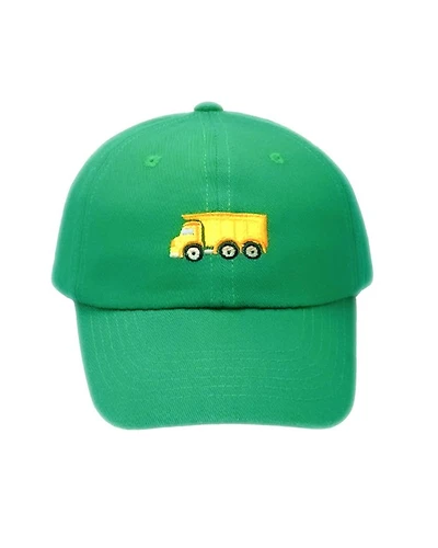 Boys' Dumptruck Baseball Hat in Green - Little Kid