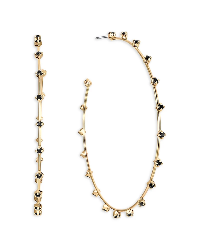 Ettika Simple Spark Hoop Earrings