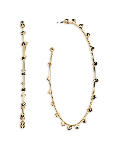 Ettika Simple Spark Hoop Earrings