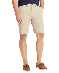 Cotton Blend Regular Fit Chino Shorts
