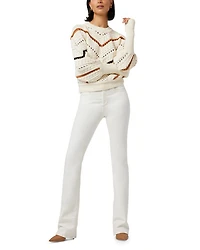 The Hi Honey High Rise Bootcut Jeans Milk