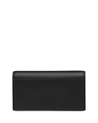 Diamond Leather Wallet on a Chain