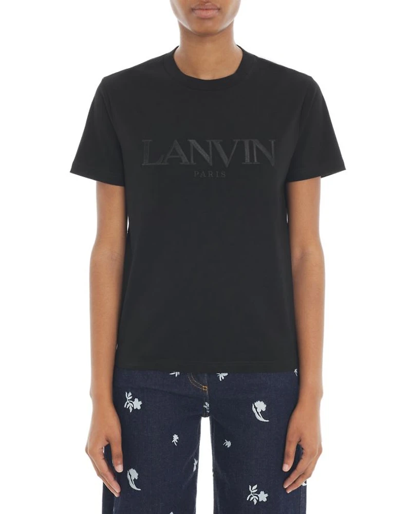 Embroidered Logo Tee