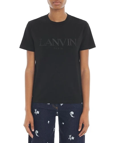 Embroidered Logo Tee