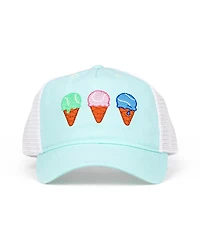 Ame & Lulu Unisex Sweet Serve Trucker Hat - Little Kid, Big Kid