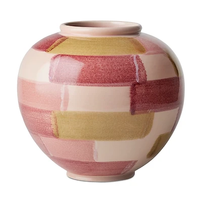 Rosendahl Kahler Canvas Vase, Rose/Brown