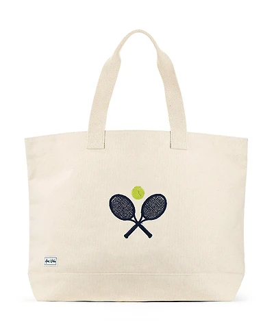 Ame & Lulu Crossed Racquets Country Club Tote
