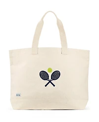 Ame & Lulu Crossed Racquets Country Club Tote
