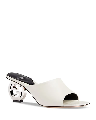 Women's Interlocking G High Heel Sandals