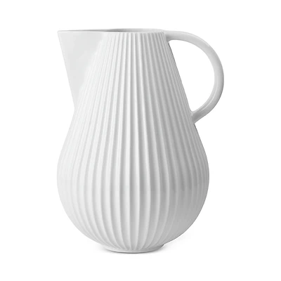 Rosendahl Lyngby Porcelain Tura Jug Vase, White