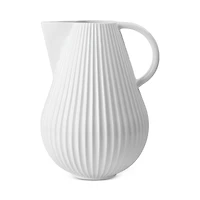 Rosendahl Lyngby Porcelain Tura Jug Vase, White
