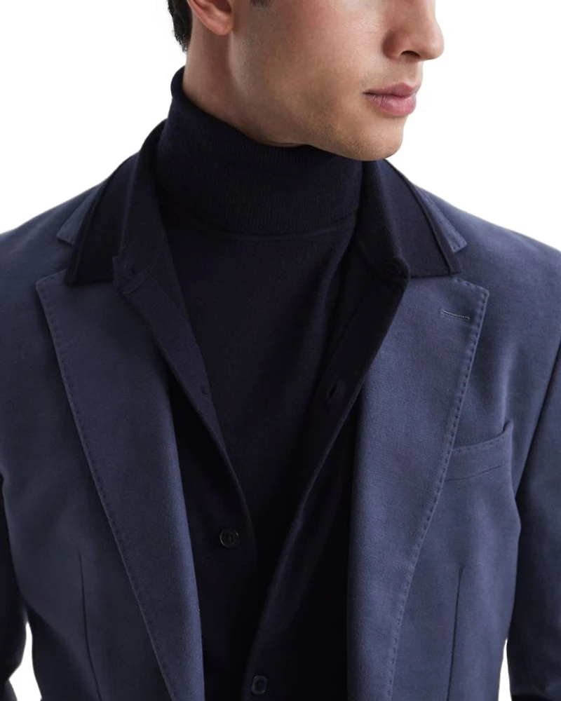 Forbes Wool Slim Fit Button Down Cardigan