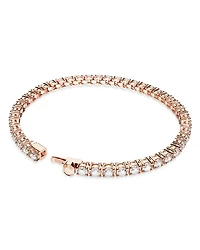 Matrix Tennis Bracelet Rose Gold Tone