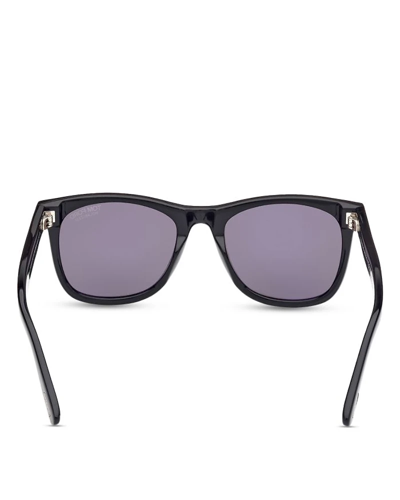 Kevyn Square Sunglasses, 52mm