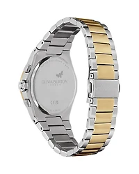 Hexa Two Tone Embellished Chronograph, 38mm