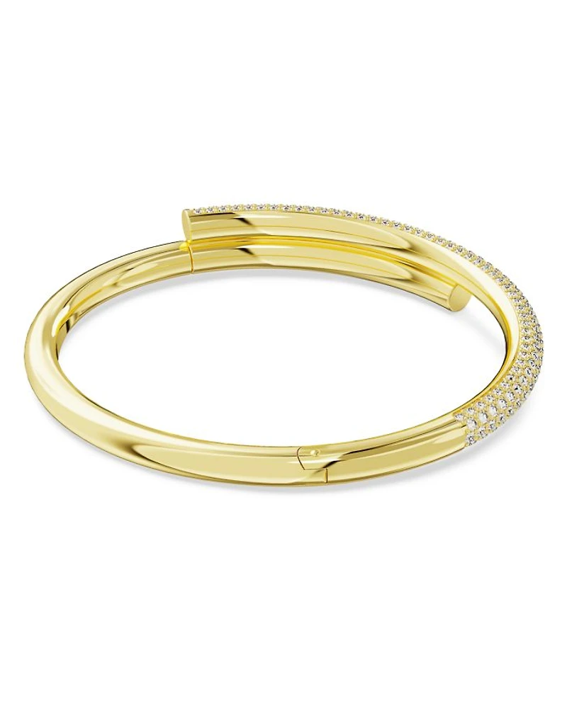 Dextera Half Pavé Bangle Bracelet