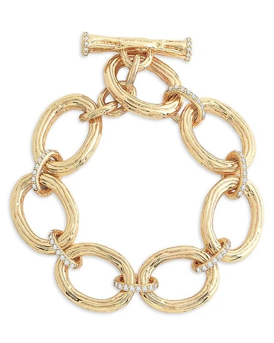 Enchanted Forest Chain Bracelet in 18K Gold Plated
