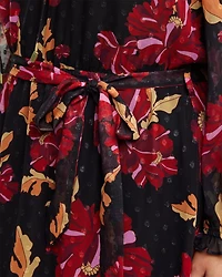 Midnight Petal Dress