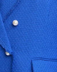 Courtney Boucle Double Breasted Blazer