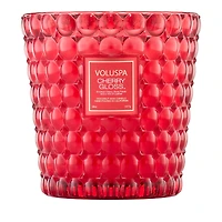 Voluspa Cherry Gloss 3-Wick Hearth Candle, 38 oz.