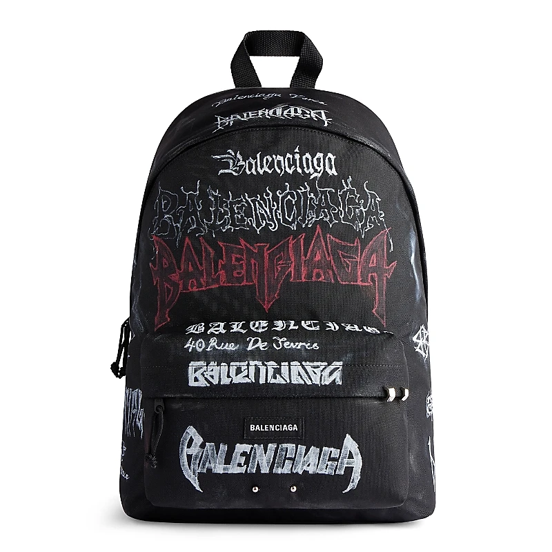 Balenciaga Explorer Backpack Diy Metal Allover