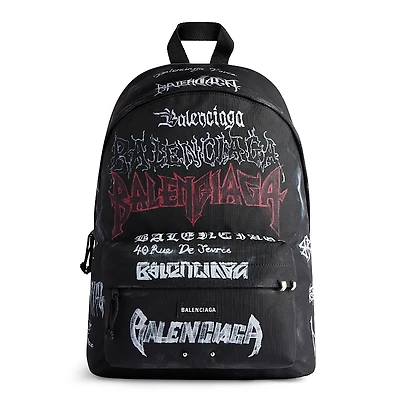 Balenciaga Explorer Backpack Diy Metal Allover