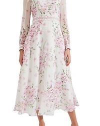 Skye Silk Midi Dress