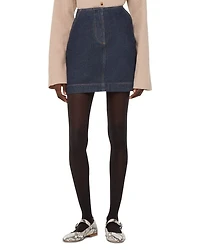Denim Mini Skirt