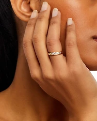 Diamond Scatter Ring 14K Yellow Gold, 0.30 tcw