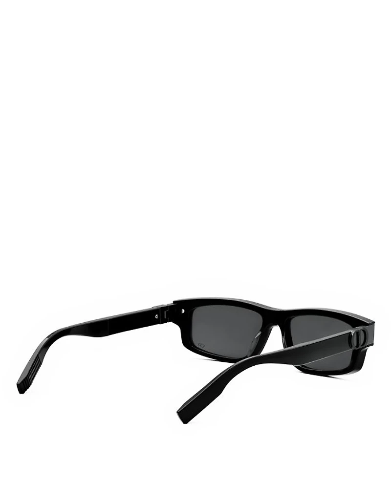CD Icon S2I Rectangular Sunglasses, 55mm