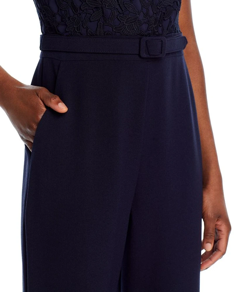 Lace Bodice Jumpsuit
