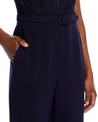Lace Bodice Jumpsuit