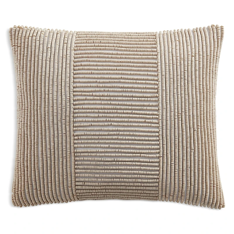 Donna Karan Home Block Bead Decorative Pillow, 16 x 20