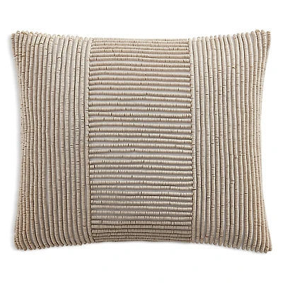 Donna Karan Home Block Bead Decorative Pillow, 16 x 20