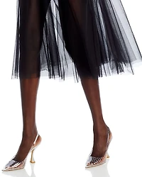 Tulle Midi Skirt - Exclusive