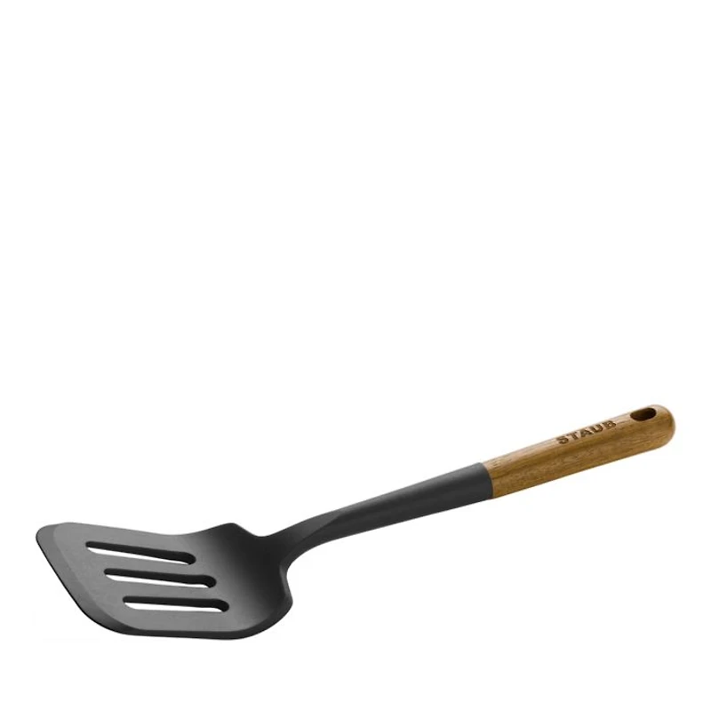 11 Piece Silicone & Acacia Complete Utensil Set