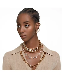 Dextera Crystal Pavé Geometric Earrings
