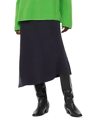 Ottoman Asymmetrical Midi Skirt