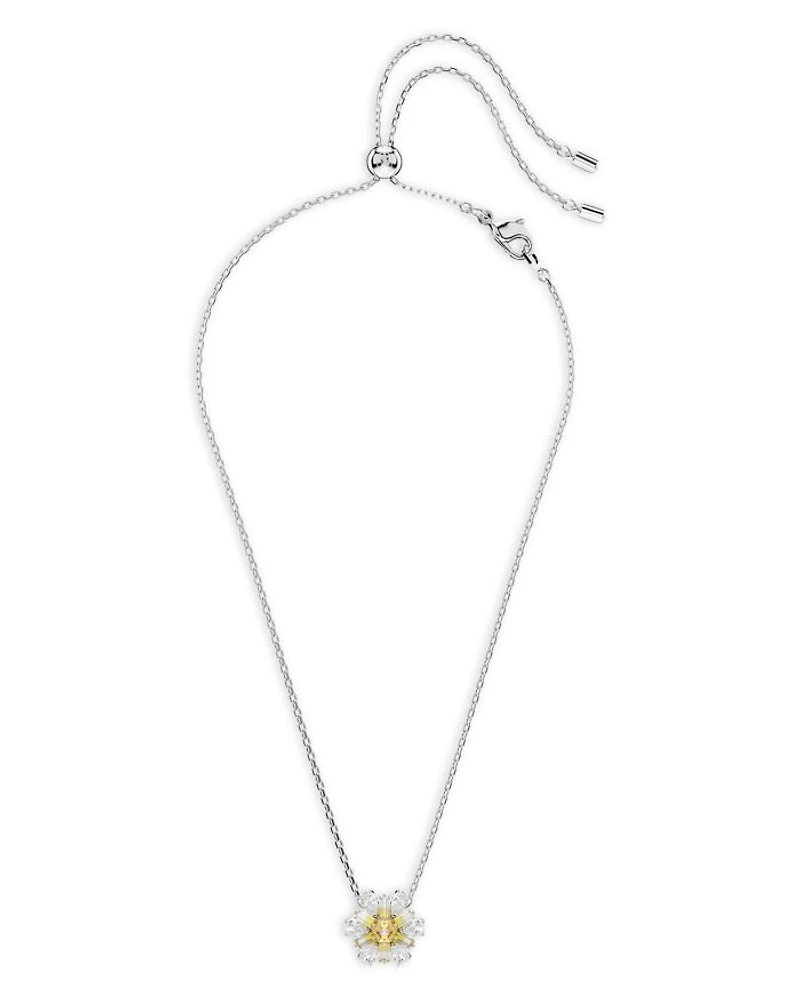 Idyllia Flower Pendant Necklace, 17.72"